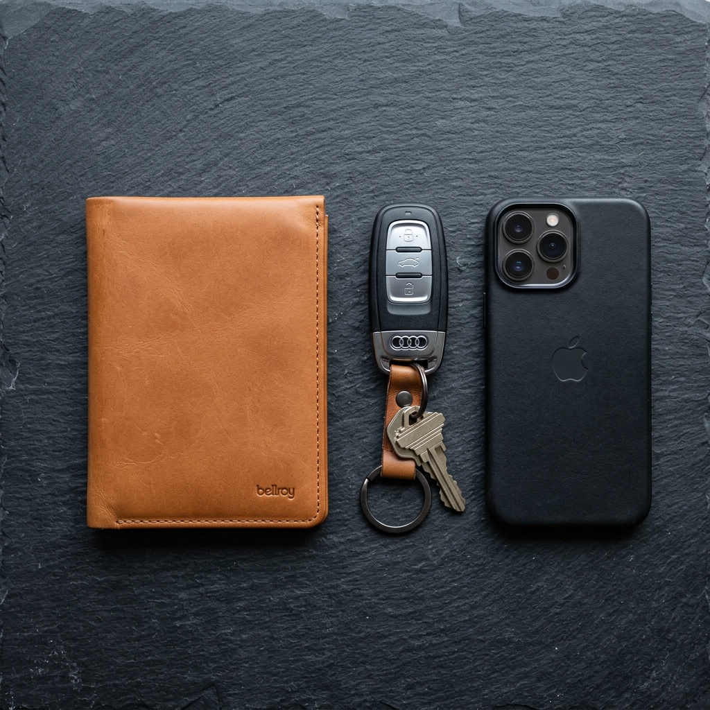 究極のミニマリズム。Bellroy Note Sleeveで実現するスマートな外出スタイル