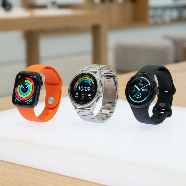 健康も仕事もスマートに。最新スマートウォッチ3選